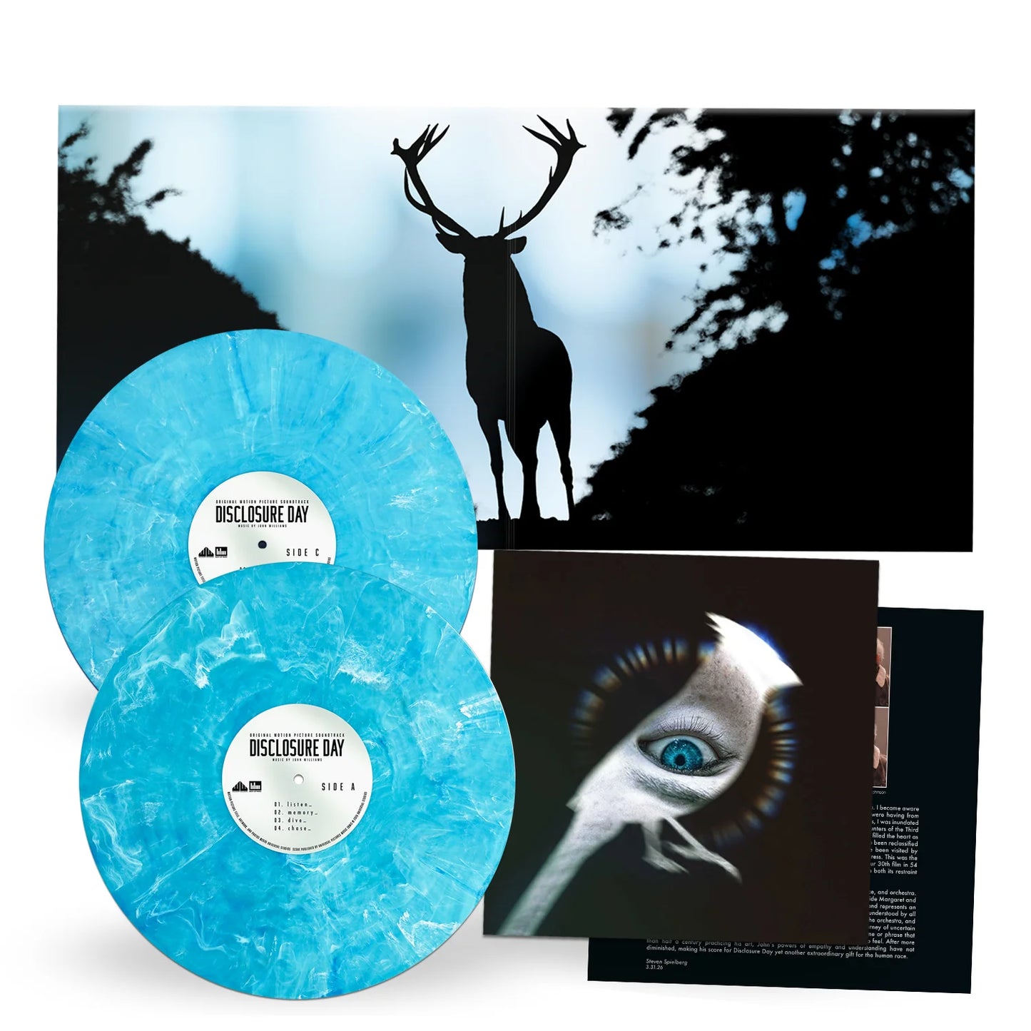 DISCLOSURE DAY JOHN WILLIAMS-2 VINYLES COLOR