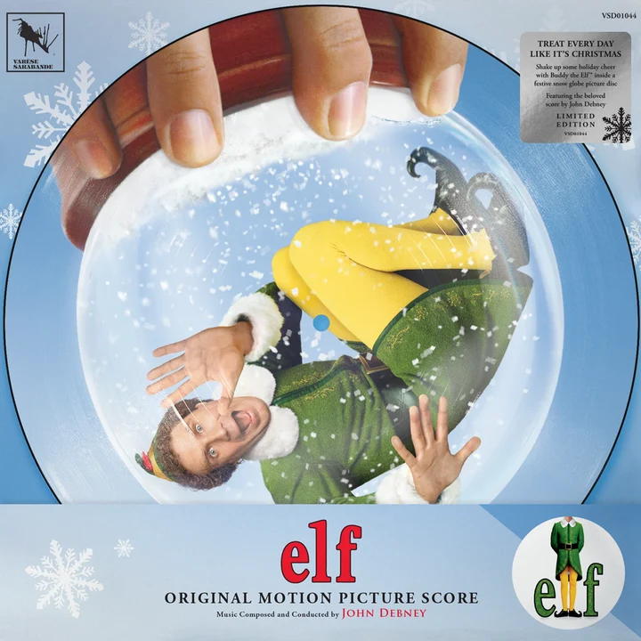 ELF-JOHN DEBNEY-ORIGINAL MOTION PICTURE SOUNDTRACK-VINYL COLLECTOR