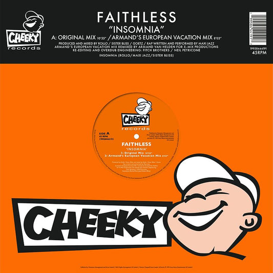 FAITHLESS -INSOMNIA-30th ANNIVERSARY VINYL COLOR 12"