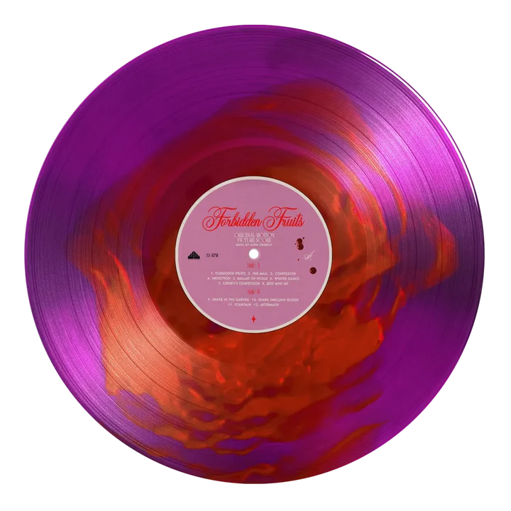 FORBIDDEN FRUITS-VINYL SOUNDTRACK COLOR APPLE-FIG &CHERRY