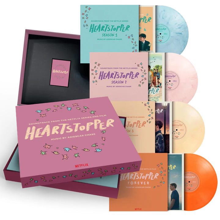 HEARTSTOPPER (SECOND PRESSING COLOURED VINYL BOXSET)-ADIESCAR CHASE