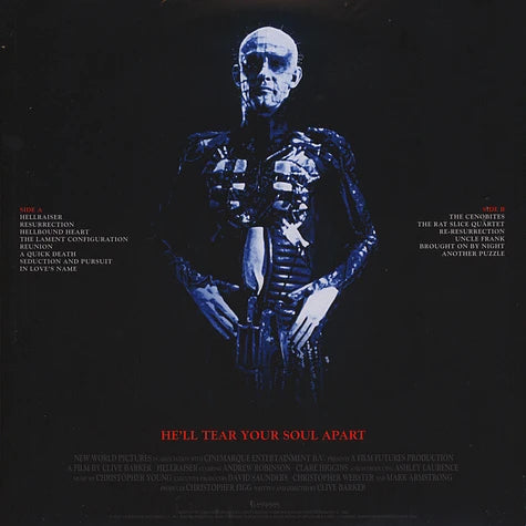 HELLRAISER 30TH ANNIVERSARY EDITION-VINYL COLOR