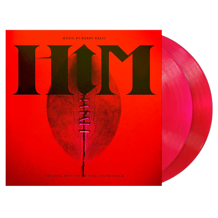 HIM-BOBBY KRLIC & VARIOUS ARTISTS-VINYL RED COLOR