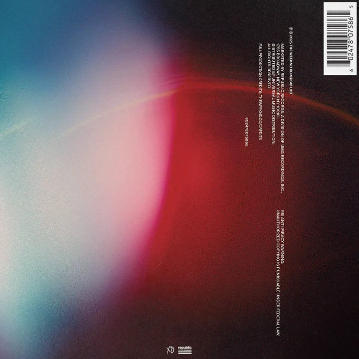 HURRY UP TOMORROW SCORE-2 LP THE WEEKND