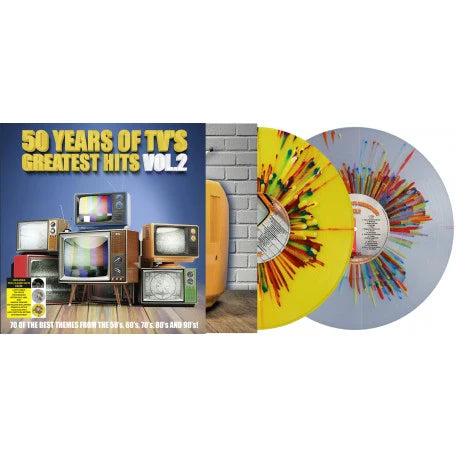 V/A 50 YEARS OF TV'S GREATEST HITS VOL.2-VINYL SPLATTER