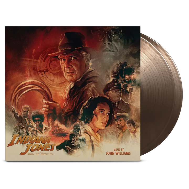INDIANA JONES AND THE DUAL OF DESTINY-COLOR VINYL SOUNDTRACK