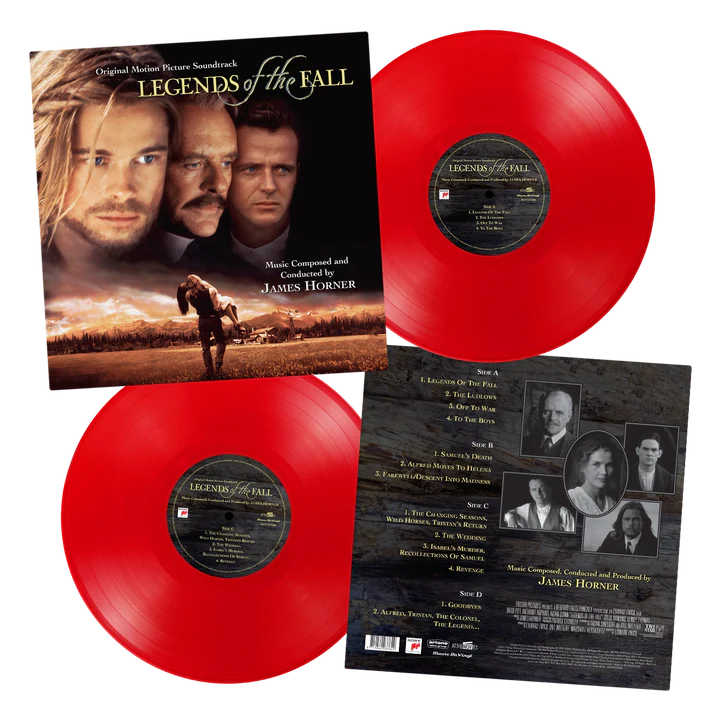 LEGENDS OF THE FALL-JAMES HORNER-VINYL RED