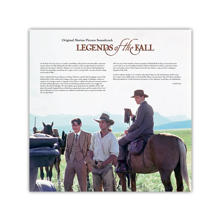 LEGENDS OF THE FALL-JAMES HORNER-VINYL RED