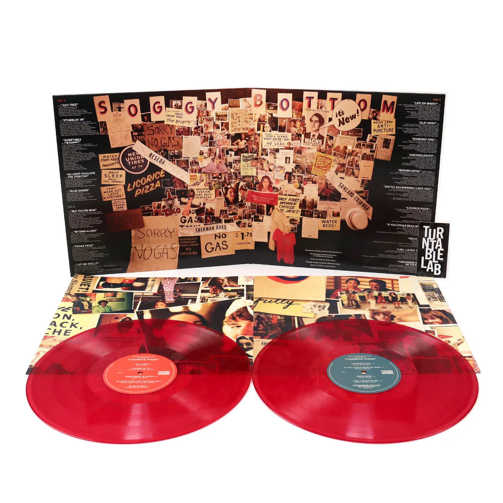 LICORICE PIZZA -O.S.T- 2 vinyles red