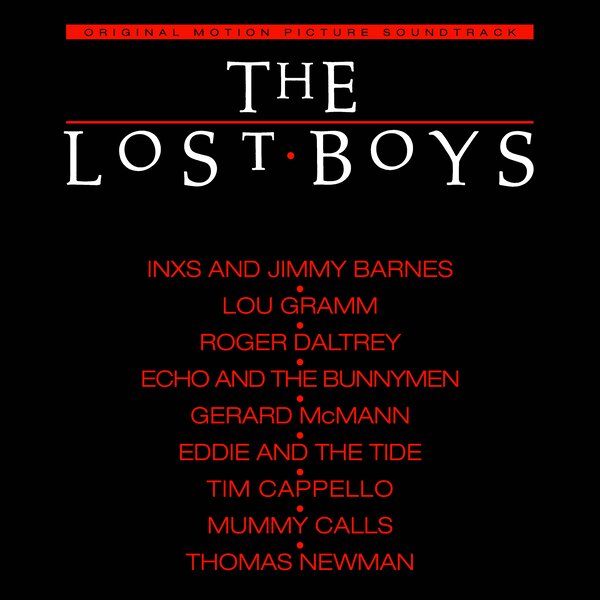 THE LOST BOYS VARIOUS ARTITS-ORIGINAL MOTION SOUNDTRACK-VINYL ROUGE