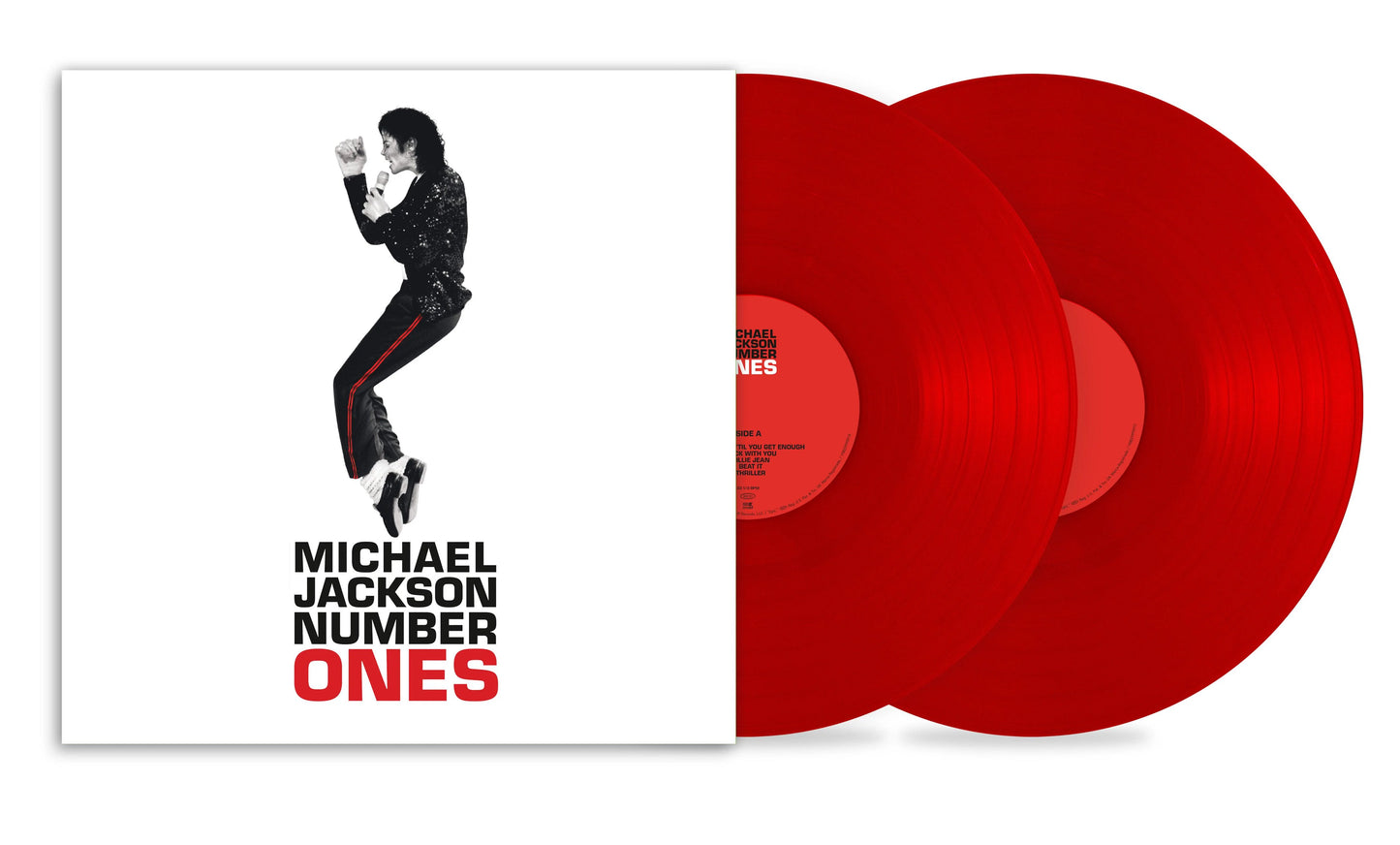NUMBER ONES MICHAEL JACKSON 2LP COLLECTOR