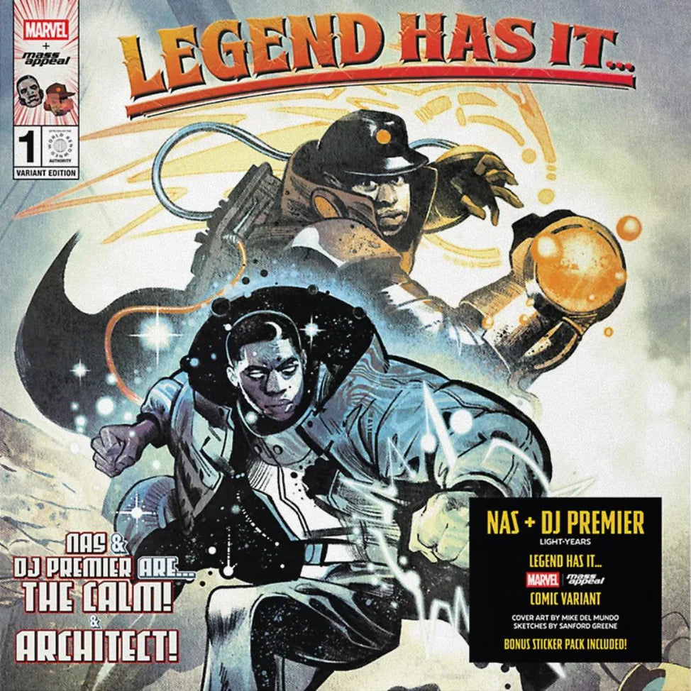 NAS X DJ PREMIER-LIGHT-YEARS MARVEL EDITION-VINYL COLLECTOR