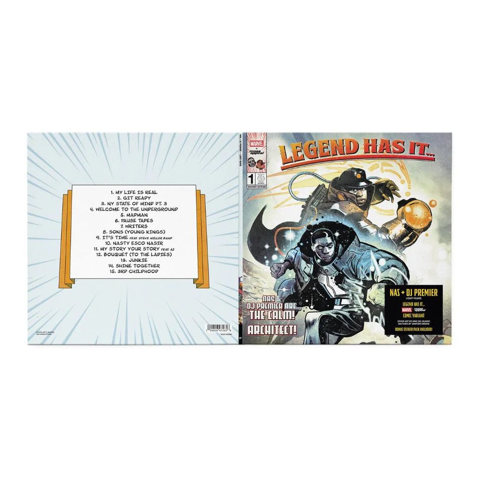NAS X DJ PREMIER-LIGHT-YEARS MARVEL EDITION-VINYL COLLECTOR