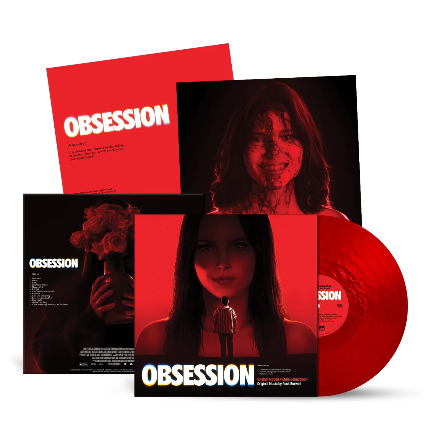 OBSESSION-PEARLESCENT RED COLOR VINYL