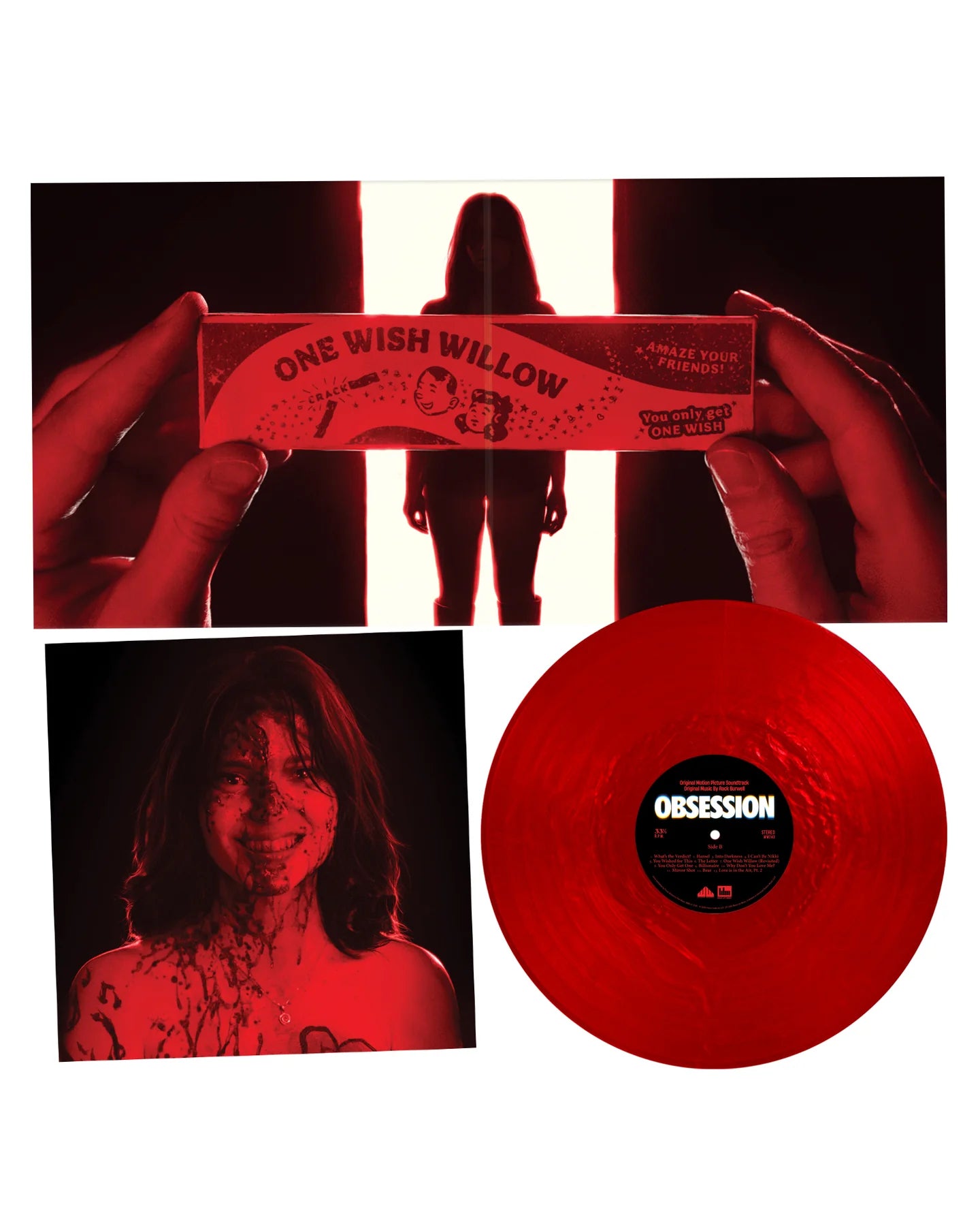 OBSESSION-PEARLESCENT RED COLOR VINYL