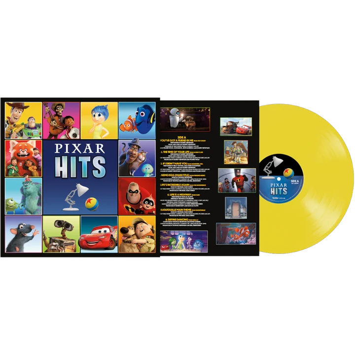 PIXAR HITS-VINYL COLOR DISNEY