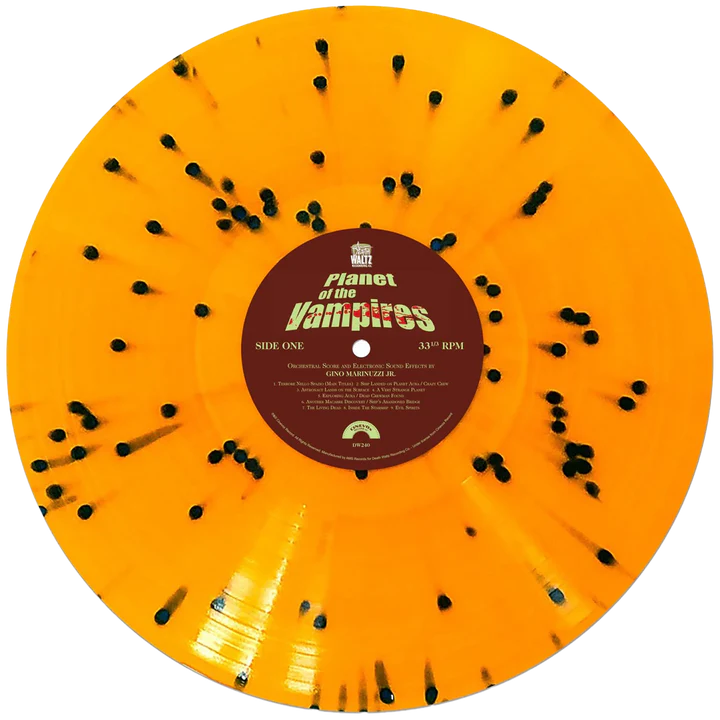 PLANET OF THE VAMPIRES-GINO MARINUZZI JR.-VINYL SOUNDTRACK