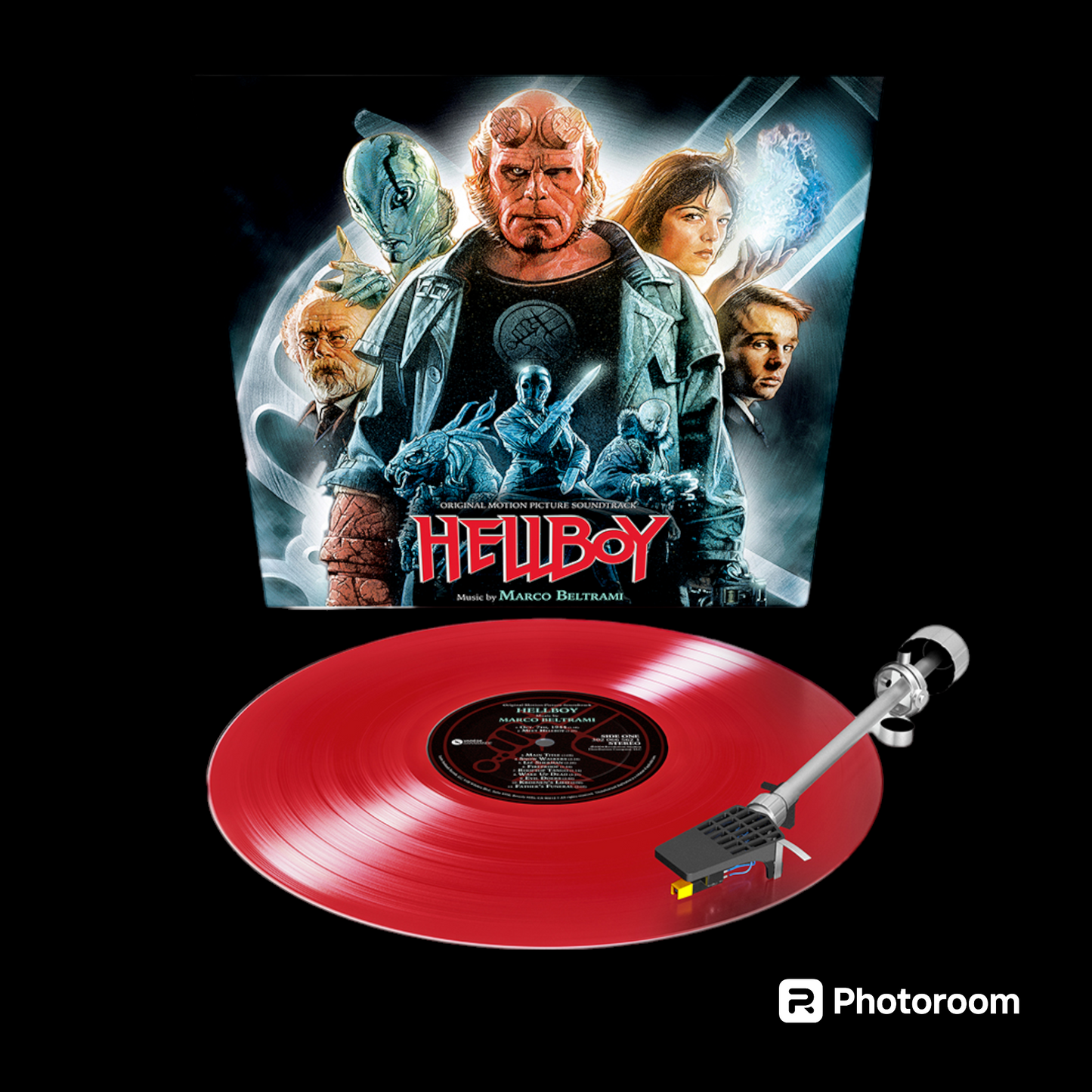 Hellboy-Soundtrack-1LP Rouge