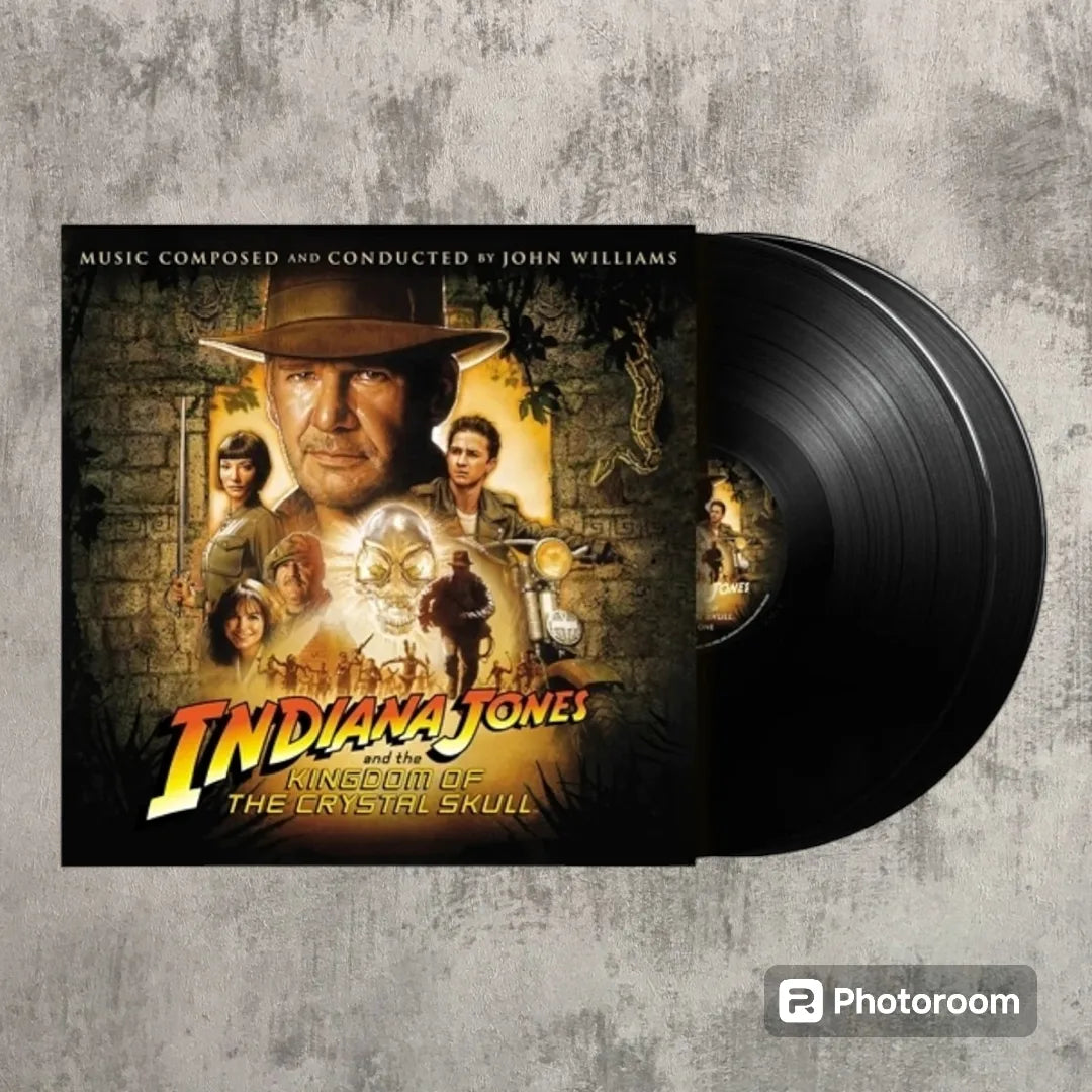 Indiana Jones et le royaume du crâne de cristal-2LP-soundtrack