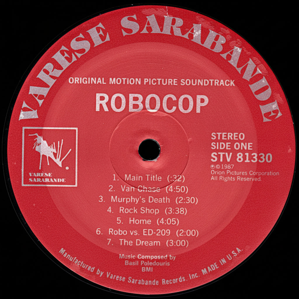ROBOCOP-BASILPOLIDOURIS-ORIGINAL MOTION PICTURE SOUNDTRACK