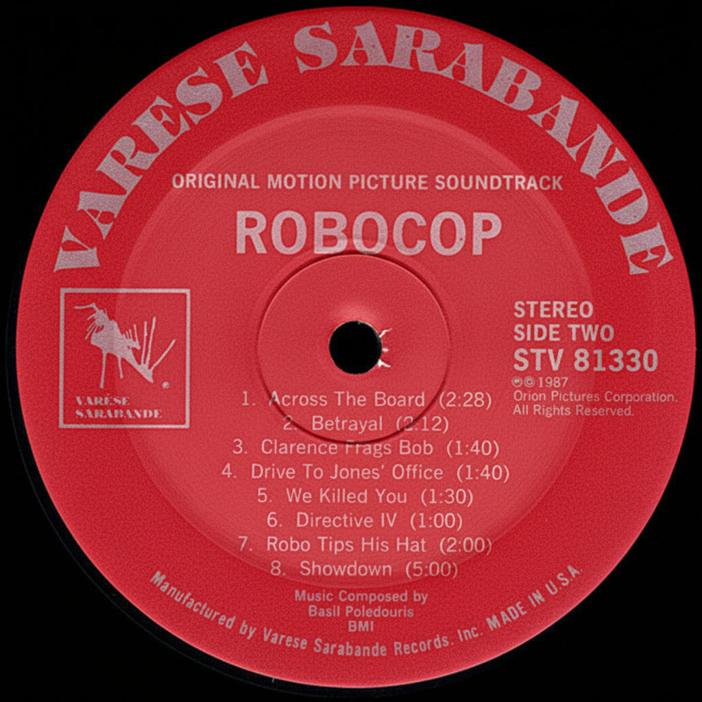 ROBOCOP-BASILPOLIDOURIS-ORIGINAL MOTION PICTURE SOUNDTRACK