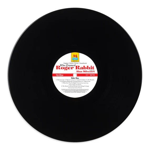 WHO FRAMED ROGER RABBIT-ORIGINAL MOTION PICTURE SOUNDTRACK-VINYL