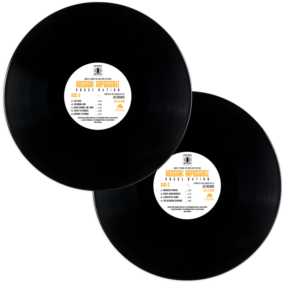 MISSION IMPOSSIBLE-ROGUE NATION-VINYL NOIR
