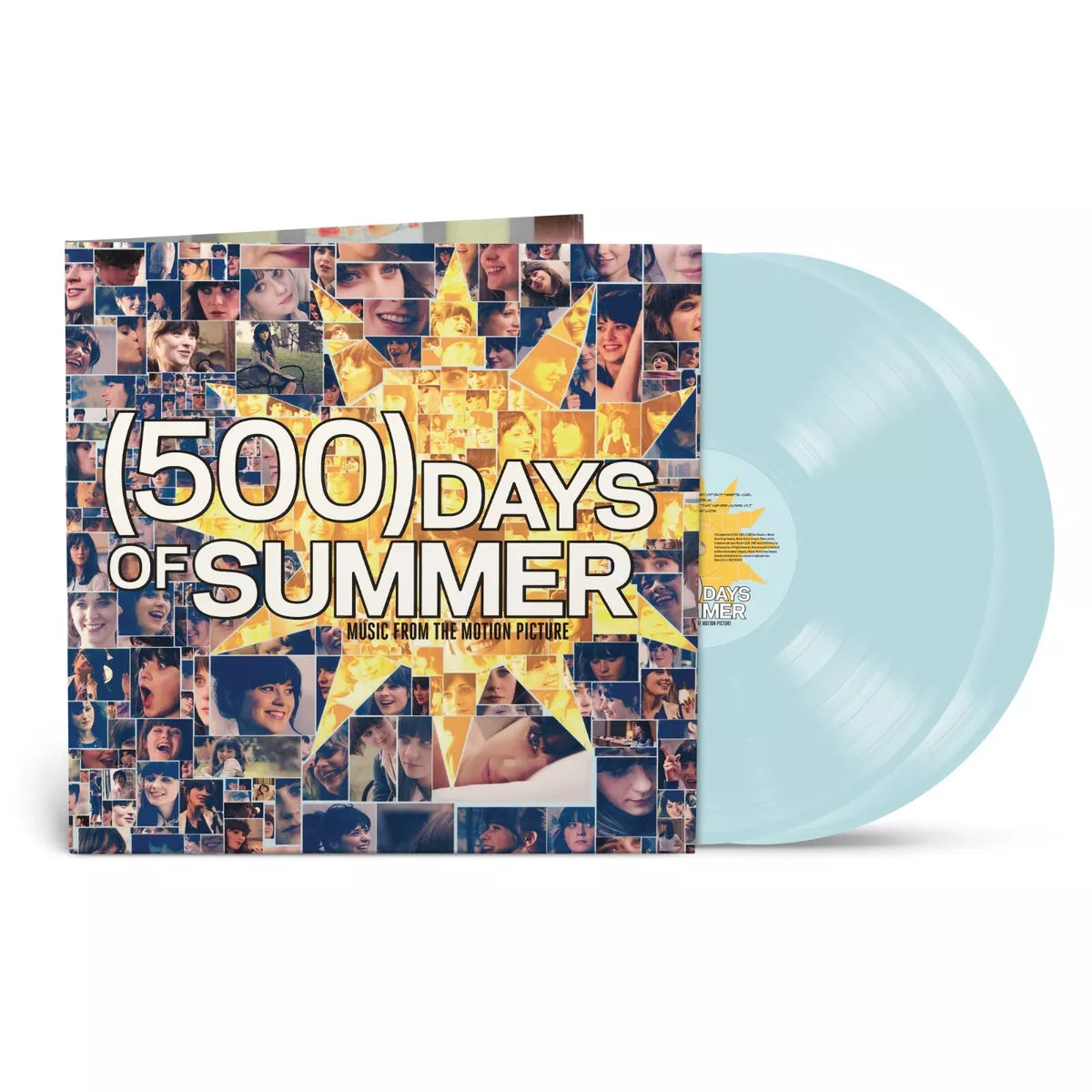 500 Days Of Summer - Vinyl Soundtrack collector 2 LP clear blue