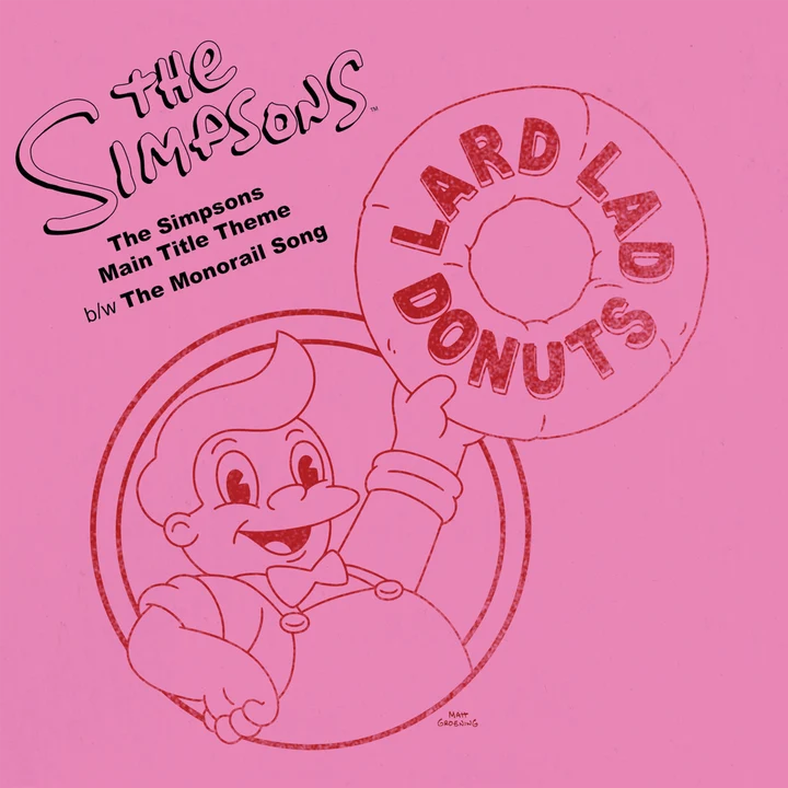THE SIMPSONS-MAIN THEME-VINYL 10"COLLECTOR EDITION
