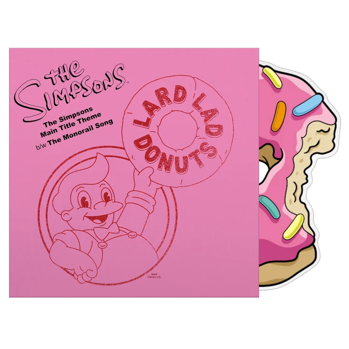 THE SIMPSONS-MAIN THEME-VINYL 10"COLLECTOR EDITION