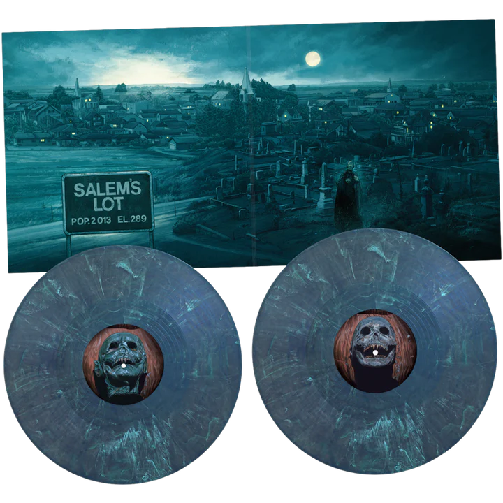 SALEM'S LOT -VINYL SOUNDTRACK-2 VINYLES BLUE SWIRL