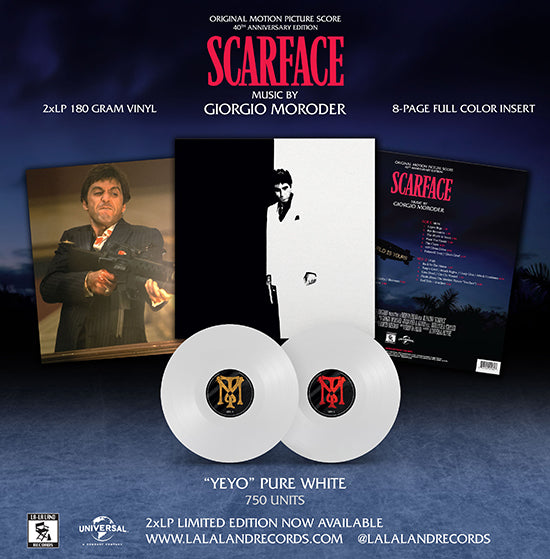 Scarface-Edition collector 40th anniversary-2LP-WHITE