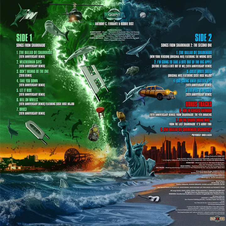 SONGS FROM SHARKNADO-VINYL EUROPEAN EXCLUSIVE