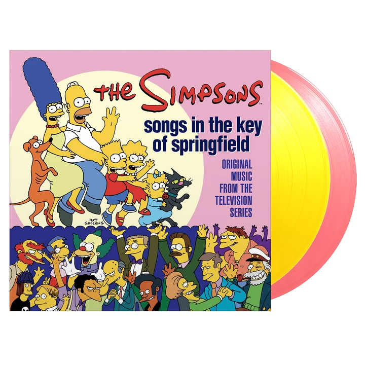 SONGS IN THE KEY OF SPRINGFIELD-THE SIMPSONS-2 LP COLOR EDITION