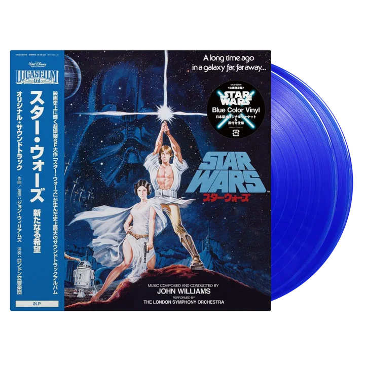 STAR WARS:A NEW HOPE-JOHN WILLIAMS-VINYL JAPAN COLOR
