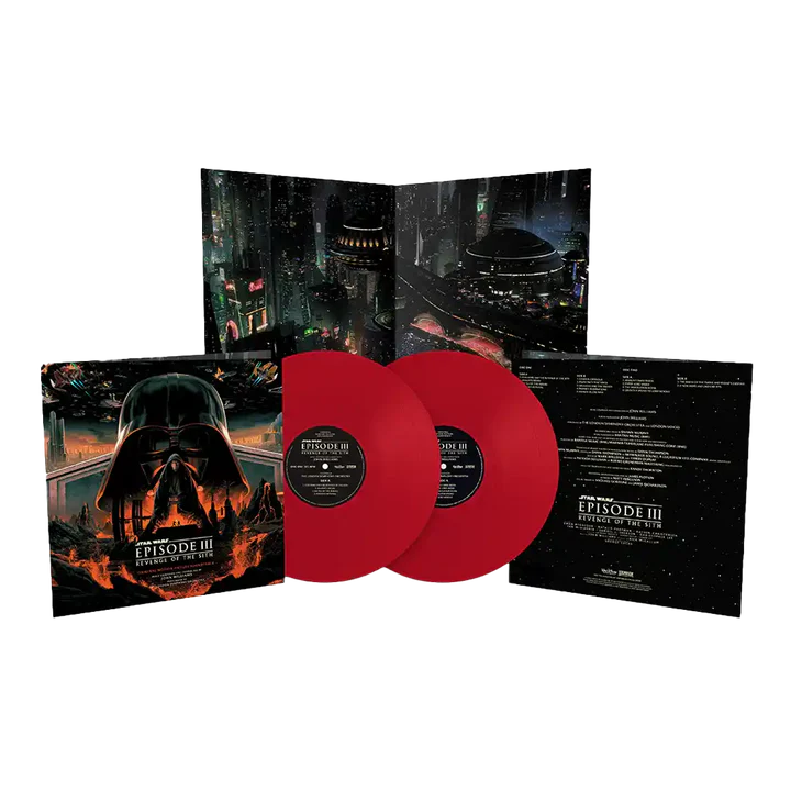 STAR WARS REVENGE OF THE SITH-COLLECTOR EDITION RED VINYL