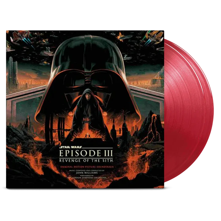 STAR WARS REVENGE OF THE SITH-COLLECTOR EDITION RED VINYL