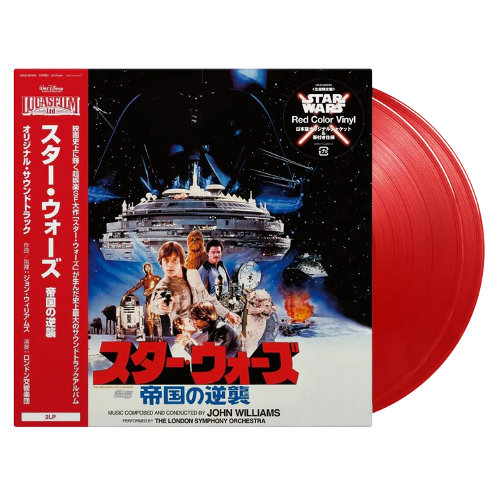 STAR WARS:THE EMPIRE STRIKES BACK-JOHN WILLIAMS-VINYL JAPAN COLOR