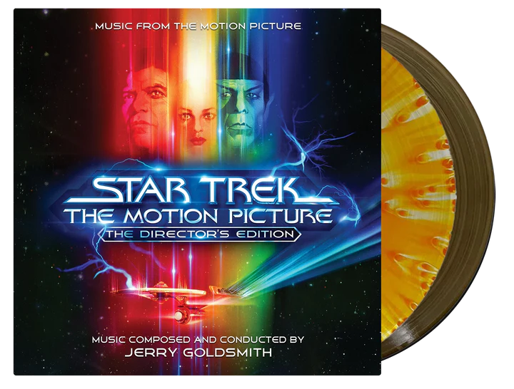 Star Trek -Vinyl Soundtrack-collector edition-2 vinyles couleur