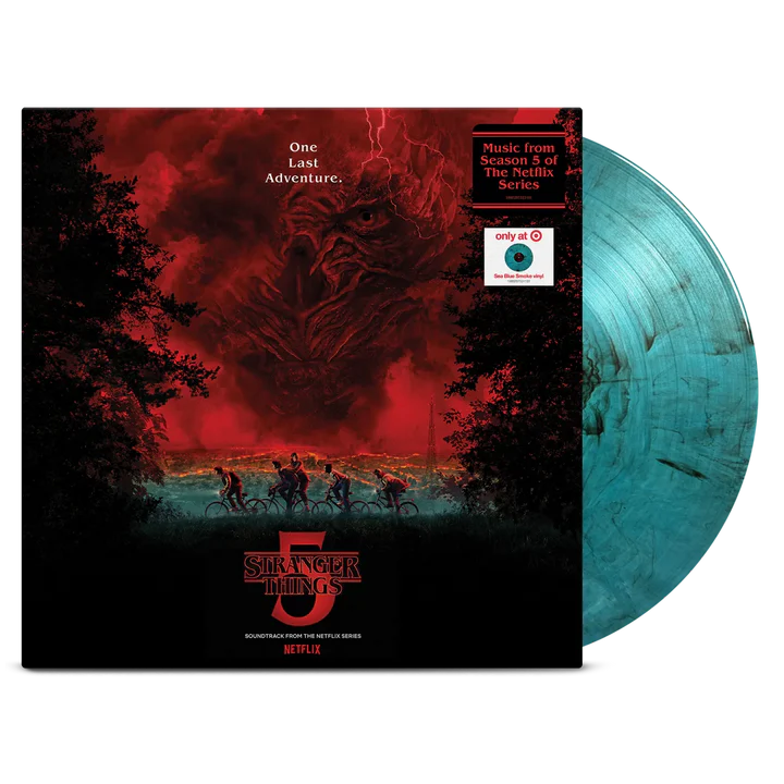 STRANGER THINGS 5-VINYL SEA BLUE SMOKE