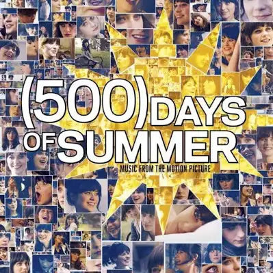 500 Days Of Summer - Vinyl Soundtrack collector 2 LP clear blue