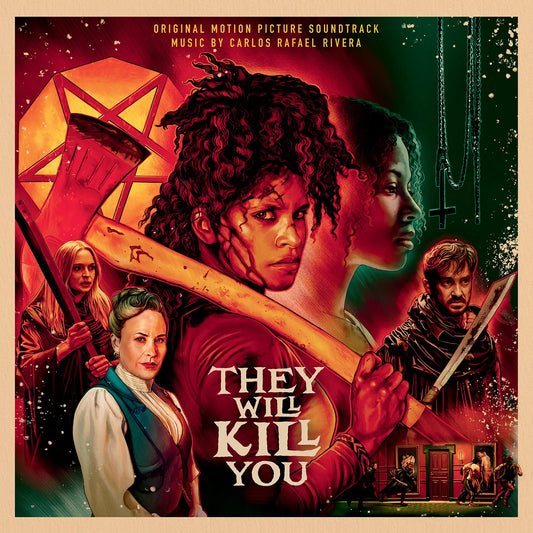 THEY WILL KILL YOU -MOTION PICTURE SOUNDTRACK-VINYL SATANIC SPLATTER