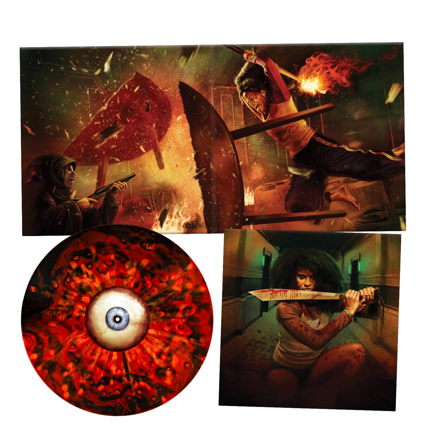THEY WILL KILL YOU -MOTION PICTURE SOUNDTRACK-VINYL SATANIC SPLATTER