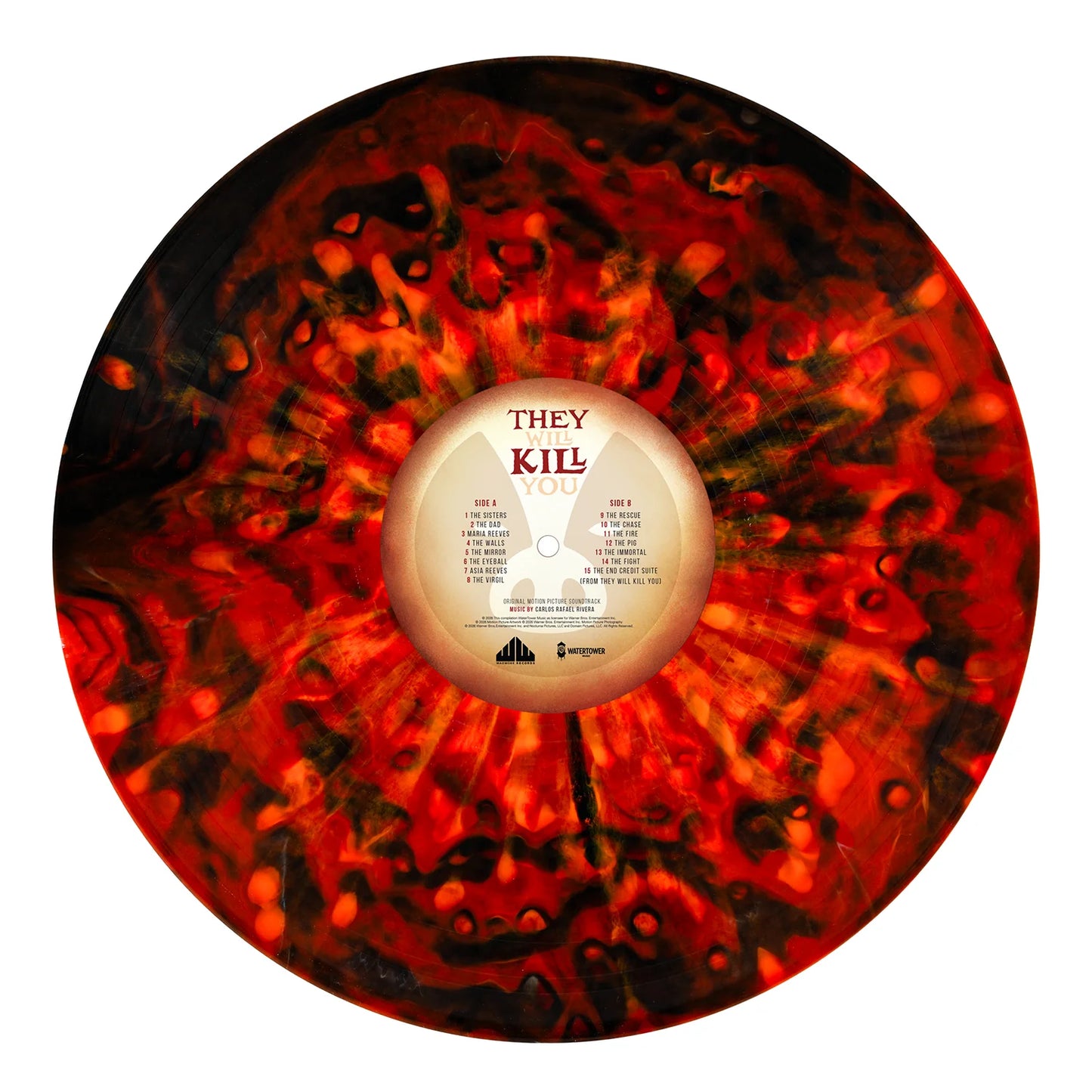 THEY WILL KILL YOU -MOTION PICTURE SOUNDTRACK-VINYL SATANIC SPLATTER
