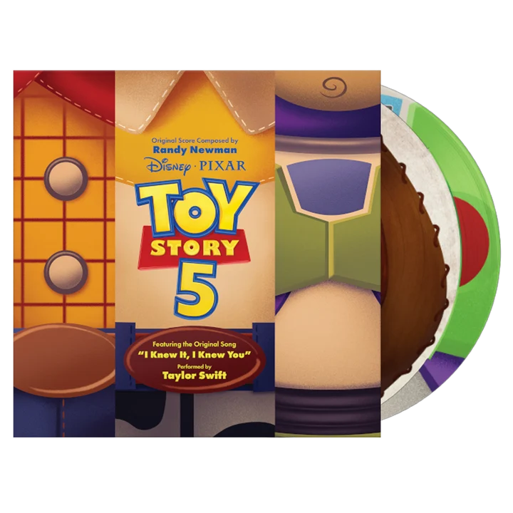 TOY STORY 5 SOUNDTRACK-TAYLOR SWIFT & RANDY NEWMAN-2 PICTURE DISC