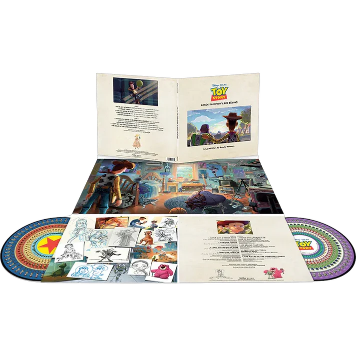 OCCASION -TOY STORY SONGS TO INFINITY AN DBEYOUND VINYL ZOETROPE