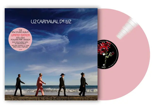 PRECOMMANDE-U2-CARNAVAL DE LUZ-VINYL COLLECTOR PINK